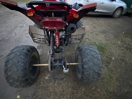 2017 Yamaha Raptor YFM250, красный, 180000 рублей, вид 1