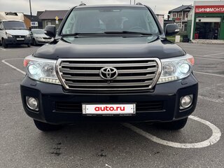 2012 Toyota Land Cruiser 200 Series Рестайлинг 1, чёрный, 3900000 рублей, вид 2