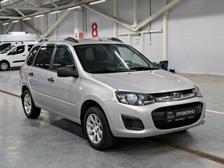 2018 Lada (ВАЗ) Kalina II, серебристый, 590000 рублей, вид 3