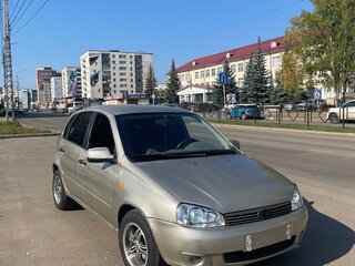 2011 Lada (ВАЗ) Kalina I, жёлтый, 205000 рублей, вид 2