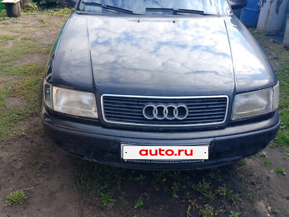 1993 Audi 100 IV (C4), чёрный, 200000 рублей