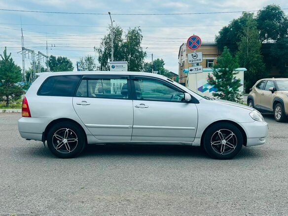 2001 Toyota Corolla Fielder IX (E120, E130), серебристый - вид 5