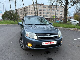 2014 Lada (ВАЗ) Granta I, серый, 350000 рублей, вид 2