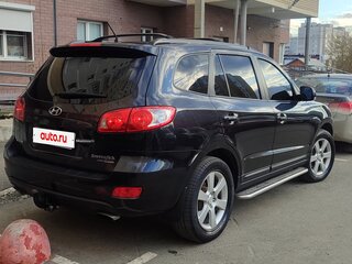 2008 Hyundai Santa Fe II, чёрный, 1180000 рублей, вид 5