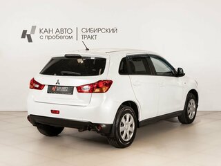 2014 Mitsubishi ASX I Рестайлинг, белый, 1072000 рублей, вид 3
