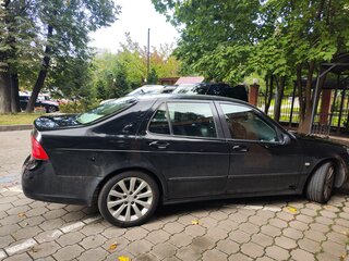 2007 Saab 9-5 I Рестайлинг 2, чёрный, 500000 рублей, вид 3