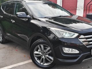 2012 Hyundai Santa Fe III, чёрный, 1850000 рублей, вид 1