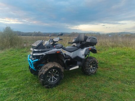 2022 Stels ATV-850 Guepard Trophy, серый, 810000 рублей, вид 3