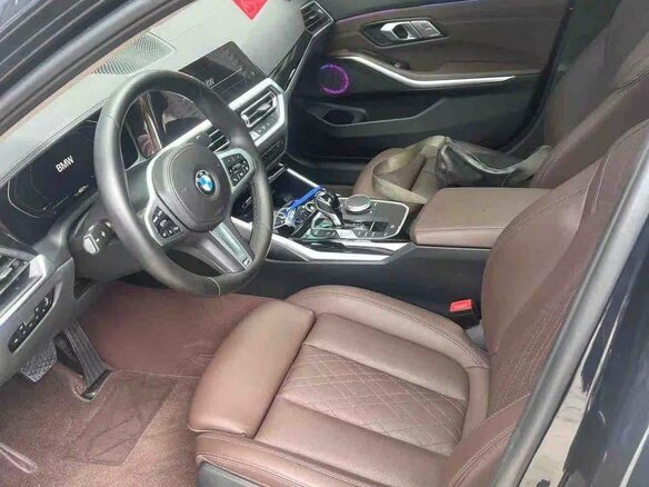 2022 BMW 3 серии Long 320Li VII (G2x) Рестайлинг, чёрный, 3250000 рублей - вид 6