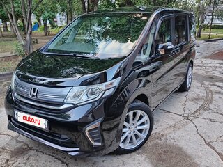 2016 Honda Stepwgn V, чёрный, 1777000 рублей, вид 1