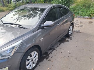 2016 Hyundai Solaris I Рестайлинг, серый, 875000 рублей, вид 3