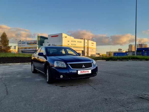 2008 Mitsubishi Galant IX Рестайлинг, синий, 685000 рублей - вид 17