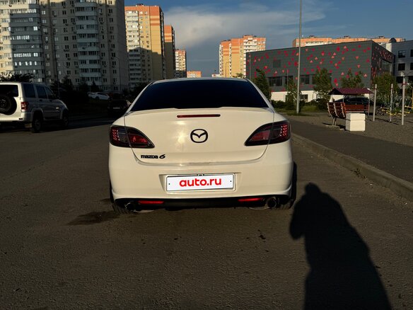 2008 Mazda 6 II (GH), белый, 860000 рублей - вид 9