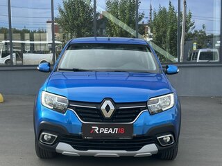 2020 Renault Logan Stepway II Рестайлинг, синий, 1339000 рублей, вид 3