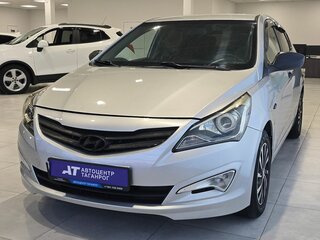 2015 Hyundai Solaris I Рестайлинг, серый, 999000 рублей, вид 3