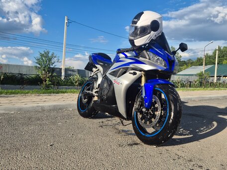 2008 Honda CBR 600RR, синий, 550000 рублей, вид 2