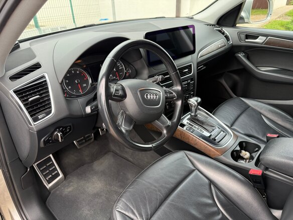 2014 Audi Q5 I (8R) Рестайлинг, серебристый, 2100000 рублей - вид 16