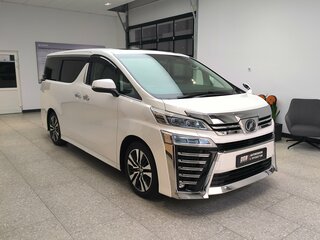 2019 Toyota Vellfire II Рестайлинг, белый, 4750000 рублей, вид 3