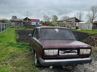 2006 Lada (ВАЗ) 2107, красный, 90000 рублей, вид 4