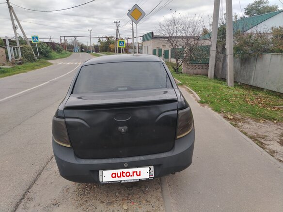 2012 Lada (ВАЗ) Granta I, чёрный, 200000 рублей - вид 3