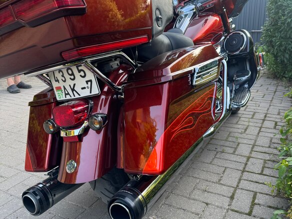 2010 Harley-Davidson CVO, оранжевый, 1150000 рублей - вид 16