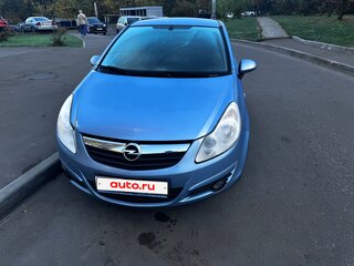 2008 Opel Corsa D, голубой, 400000 рублей, вид 1