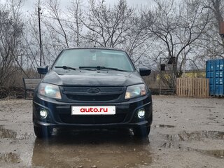 2015 Lada (ВАЗ) Granta Sport I, чёрный, 500000 рублей, вид 2