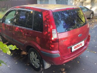 2007 Ford Fusion I Рестайлинг, красный, 630000 рублей, вид 4