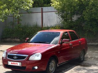 2007 Lada (ВАЗ) Priora I, красный, 180000 рублей, вид 1
