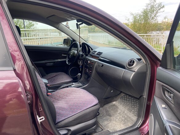 2007 Mazda 3 I (BK) Рестайлинг, фиолетовый, 470000 рублей - вид 22