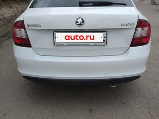 2019 Skoda Rapid I Рестайлинг, белый, 1050000 рублей, вид 4