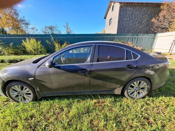 2007 Mazda 6 II (GH), чёрный, 850000 рублей - вид 4