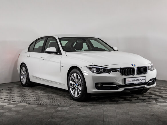 2012 BMW 3 серии 328i VI (F3x), белый - вид 1