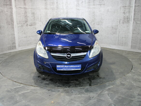 2008 Opel Corsa D, синий, 252000 рублей - вид 1