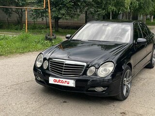 2007 Mercedes-Benz E-Класс 220 III (W211, S211) Рестайлинг, чёрный, 899000 рублей, вид 2