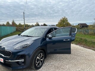 2019 Kia Sportage IV Рестайлинг, синий, 2350000 рублей, вид 3
