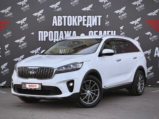 2018 Kia Sorento III Prime Рестайлинг, белый, 2490000 рублей, вид 3