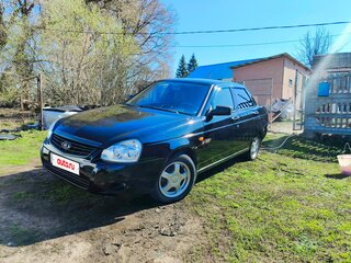 2007 Lada (ВАЗ) Priora I, чёрный, 415000 рублей, вид 1