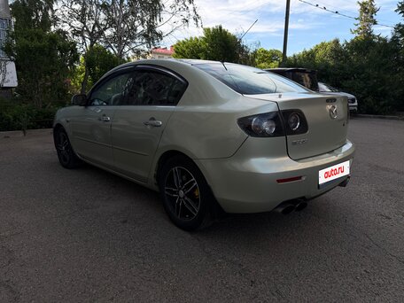 2008 Mazda 3 4-speed I (BK) Рестайлинг, зелёный, 550000 рублей, вид 4