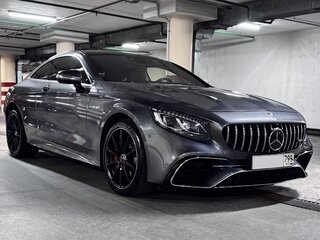2018 Mercedes-Benz S-Класс AMG 63 AMG III (W222, C217) Рестайлинг, серый, 9950000 рублей, вид 1