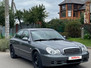 2008 Hyundai Sonata ТагАЗ IV (EF) Рестайлинг, серый, 677000 рублей, вид 2