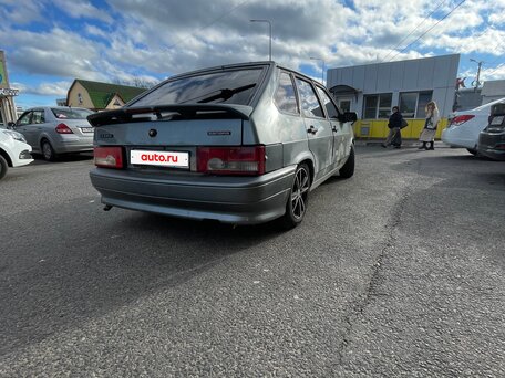 2008 Lada (ВАЗ) 2114, серебристый, 120000 рублей, вид 5