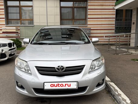2008 Toyota Corolla X (E140, E150), серебристый, 645000 рублей, вид 2