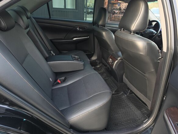 2017 Toyota Camry VII (XV50) Рестайлинг, чёрный, 2099000 рублей - вид 25