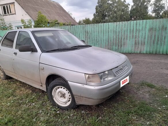 2003 Lada (ВАЗ) 2110, серебристый, 45000 рублей - вид 1