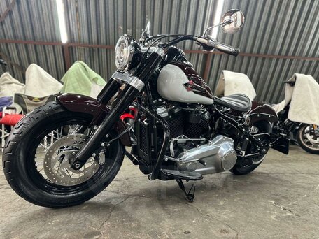 2021 Harley-Davidson Softail Slim, пурпурный, 1490000 рублей, вид 2