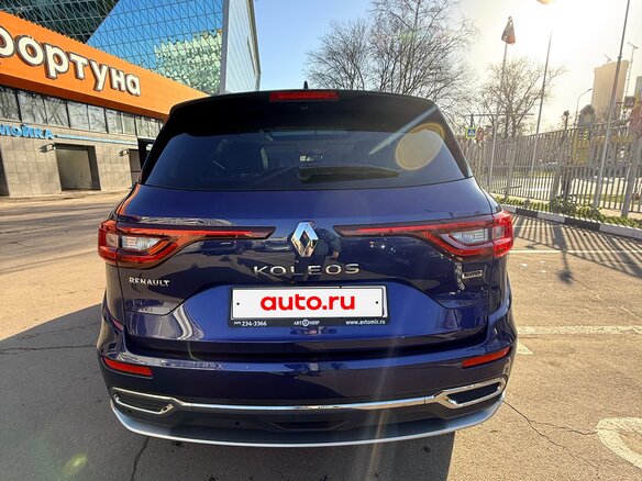 2018 Renault Koleos II, синий, 2400000 рублей - вид 8