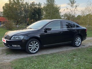 2012 Volkswagen Passat B7, чёрный, 1280000 рублей, вид 1