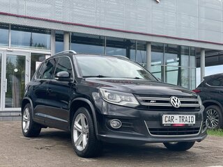 2014 Volkswagen Tiguan I Рестайлинг, чёрный, 1749000 рублей, вид 4