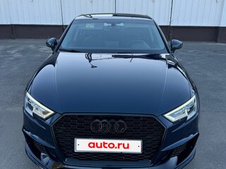 2016 Audi A3 III (8V) Рестайлинг, синий, 1390000 рублей, вид 2